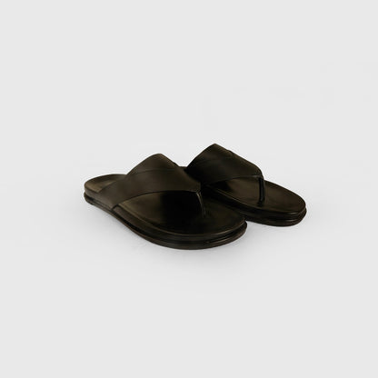 NOIR CUT Black Chapal For Men SS-07